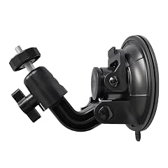 Dashcam Mount 360 Degree Rotatable Dashcam Mount with Strong Suction Cup 1 4 Screw for Car Video Recorders