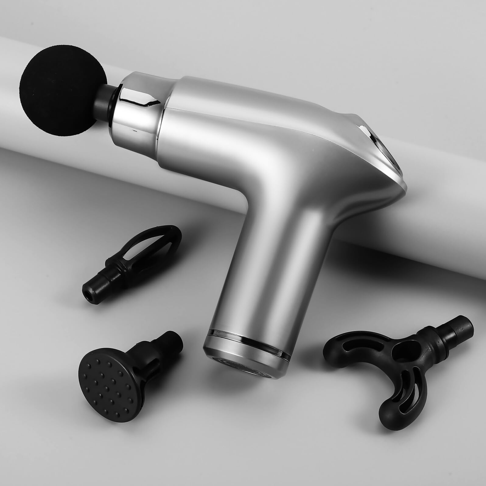 COLLBATH Masajeador de Percusión Mini Portátil con Velocidades Ajustables Silencioso y Ligero para Relajación Muscular Oficina Hogar y Deportistas