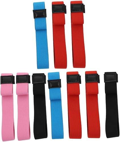 BRIGHTFUFU 10 Uds. Caja Bento Box Correa Loncheras para Niños Correa Banda de almuerzo al aire libre Banda elástica Bento Lunchbox Correa fija