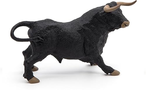 Miniatura 3 de Papo - Figura pintada a mano - Amigos de corral - Toro andaluz -51050 - Coleccionable - Para niños - Adecuado para niños y niñas - A partir de 3 años