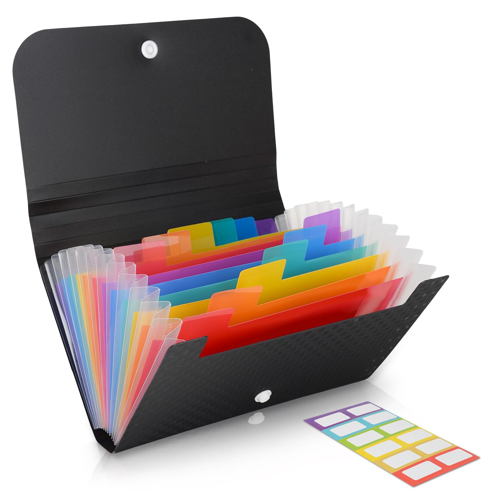 Accordion File Organizer, Accordion File Folder, Expanding File Folder Organizer, File Folders, Paper Organizer Folder, Professional Receipt Organizer