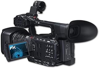 atFoliX Screen Protection Film compatible with Canon XF200 Screen Protector, ultra-clear FX Protective Film (3X)