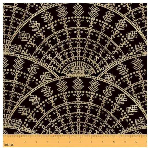 Geometric Wavy Fabric for Home Decor