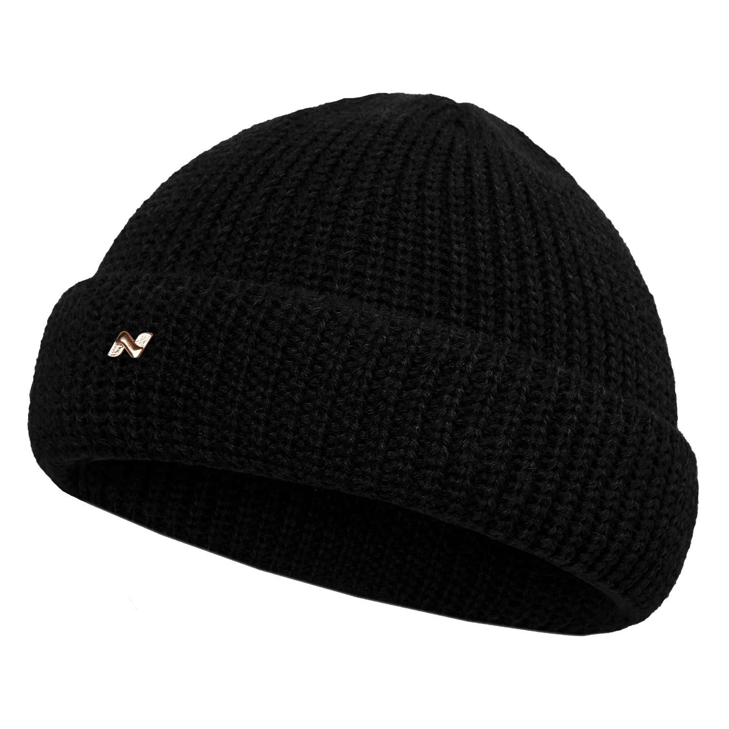 NYTTED® Bonnet en Laine Vierge Cousteau pour Homme et Femme | 100% Laine Vierge | Chaud, Doux & Extensible | Tricot d’Hiver Premium et Respirant