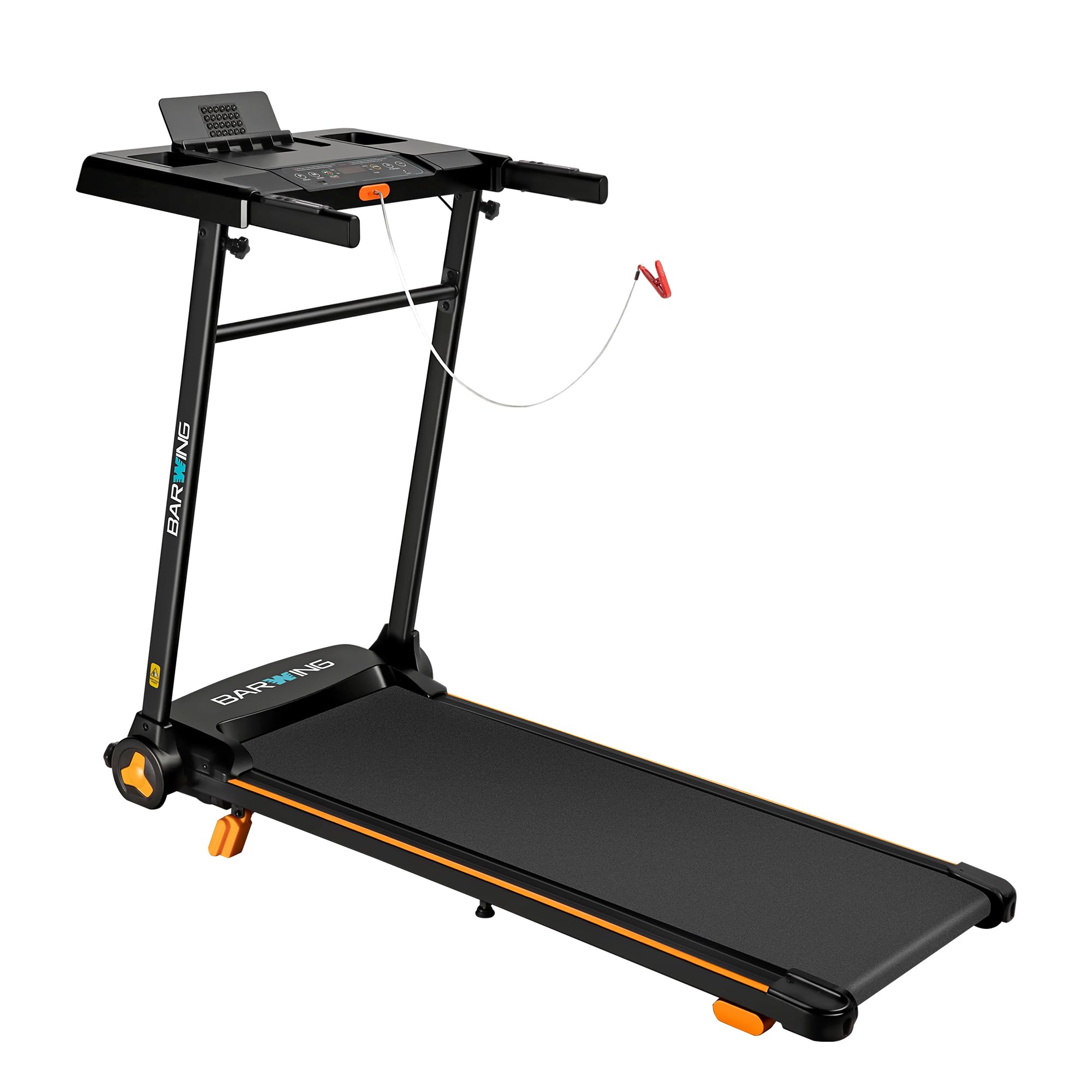 BARWING Foldable Incline Walking Pad 3.0/3.5 HP Treadmills for Home, 7.5/8.5 MPH Under Desk Treadmill with Handles, Foldable Treadmill with Quiet Brushless, 330 LBS Weight Capacity