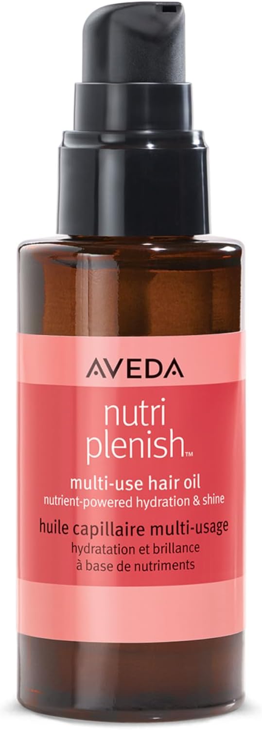 Nutriplenish Multi-Use Hair Oil | Pre-Shampoo Treatment, Styling, Overnight Oil, Leave-In Treatment | Hydrating Hair Oil | 100% Naturally Derived*, 1 Fl Oz