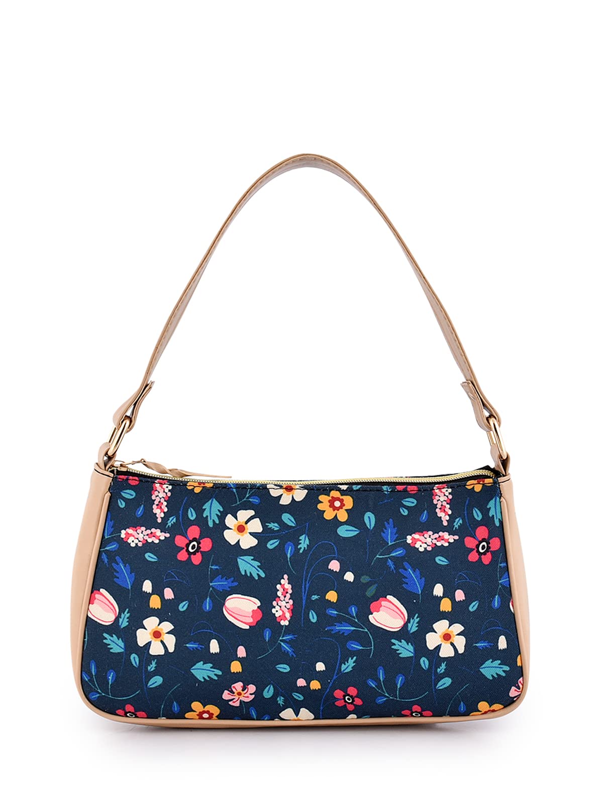 Lychee bags Women Canvas Shoulder Bag (Blue) (DARK BLUE) (B0BMXH4L16) Amazon Price History, Amazon Price Tracker
