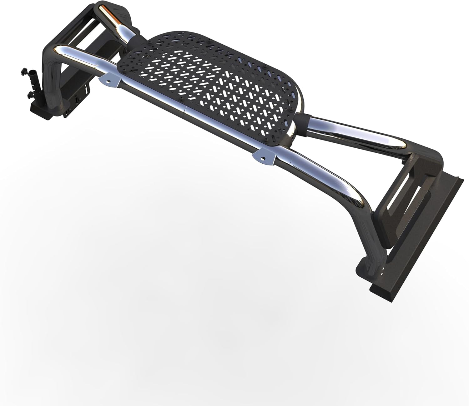 Universal Truck Bed Roll Bar,Adjustable Bed Rack Stainless Steel Sport Roll Bar for Pickup,Compatible for Dodge Ram/Silverado/GMC Sierra/Ford F-150/F-250/F-350/Nissan Titan