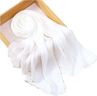 Shimmer Party Hijab, Lightweight Stylish Hijab Scarf for Women