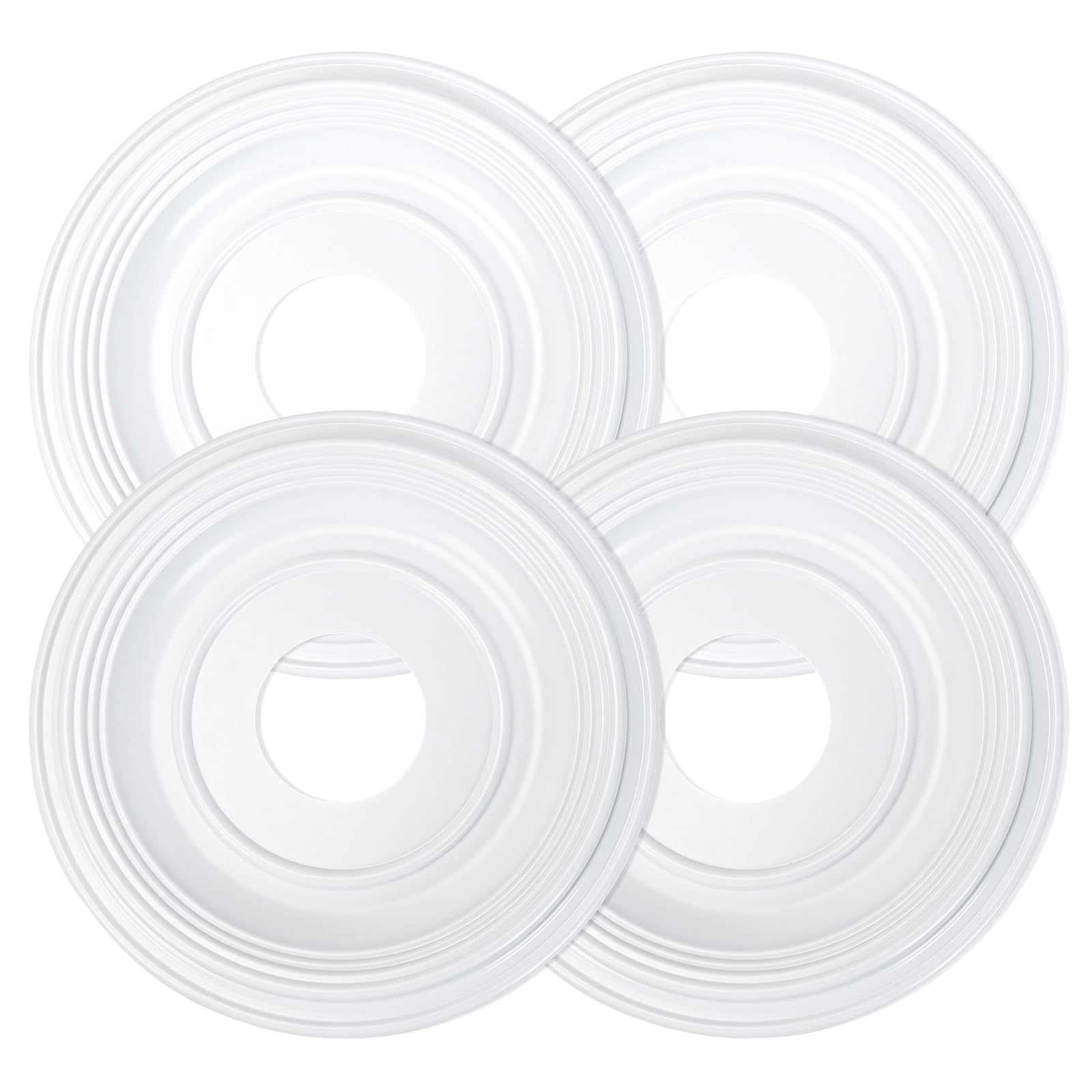 Art3d PVC Ceiling Medallion, Light Cover Plate for Ceiling Fan, 2-Pack — Amazon image 10