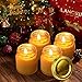 Folinstall 60 Pack Small Glass Jars with Lids, 1.5 oz Mini Honey Jars, Candle Jar for Candle Making for Gifts, Crafts, Spices, Wedding, Party Favors
