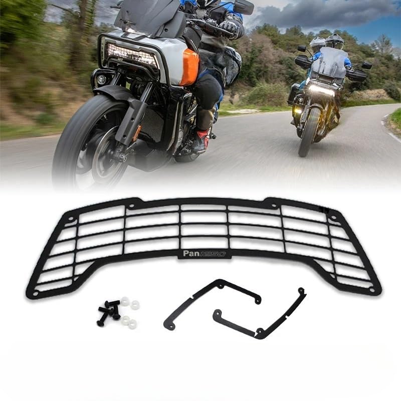 Grille phare moto pour explorer en Pan America 1250 sans risque