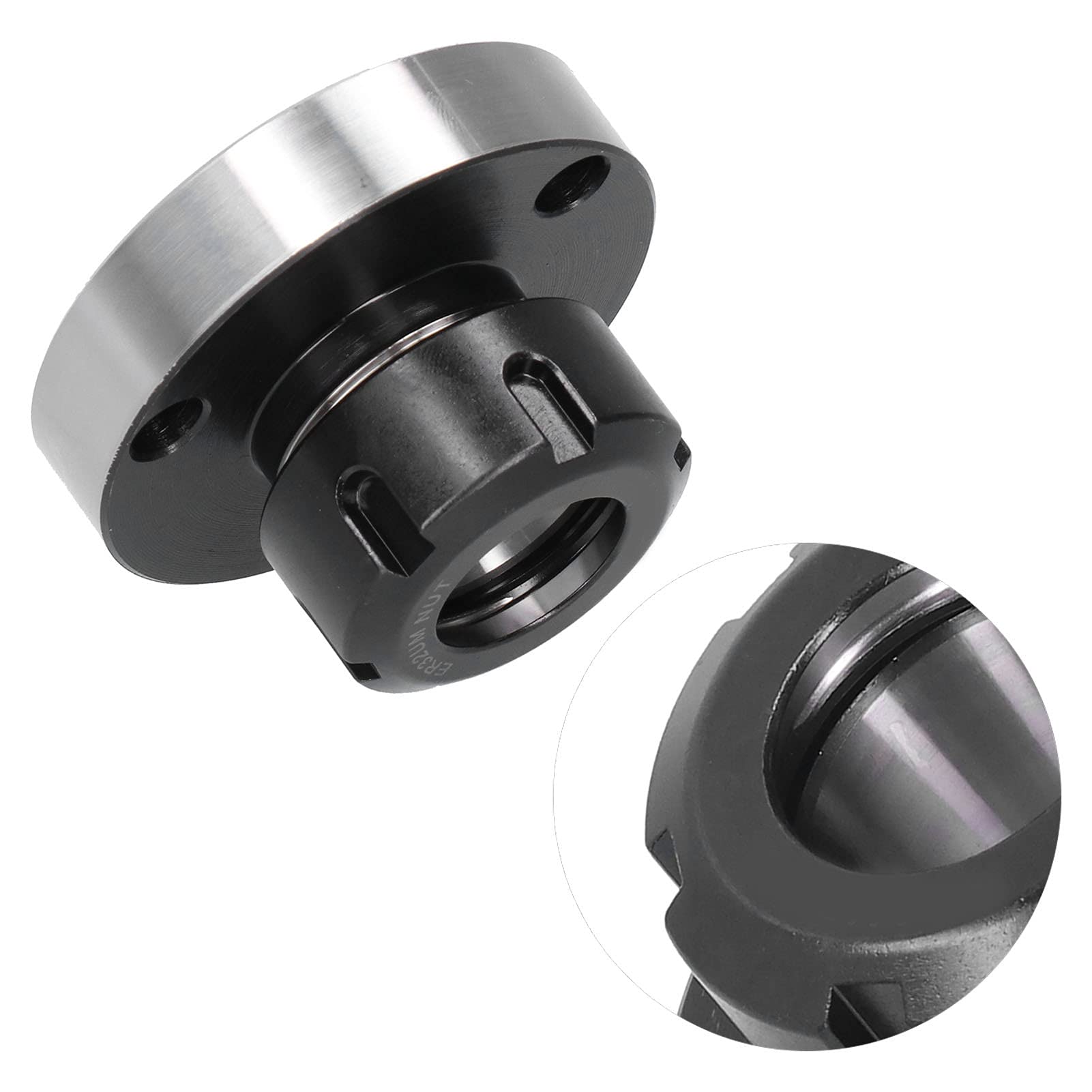Aoresac ER32 - Alfileres de fresado con pinza de almeja, 80 mm de diámetro exterior
