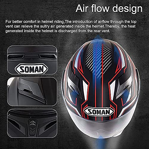 Casco Modulare Bluetooth Casco Integrale Moto