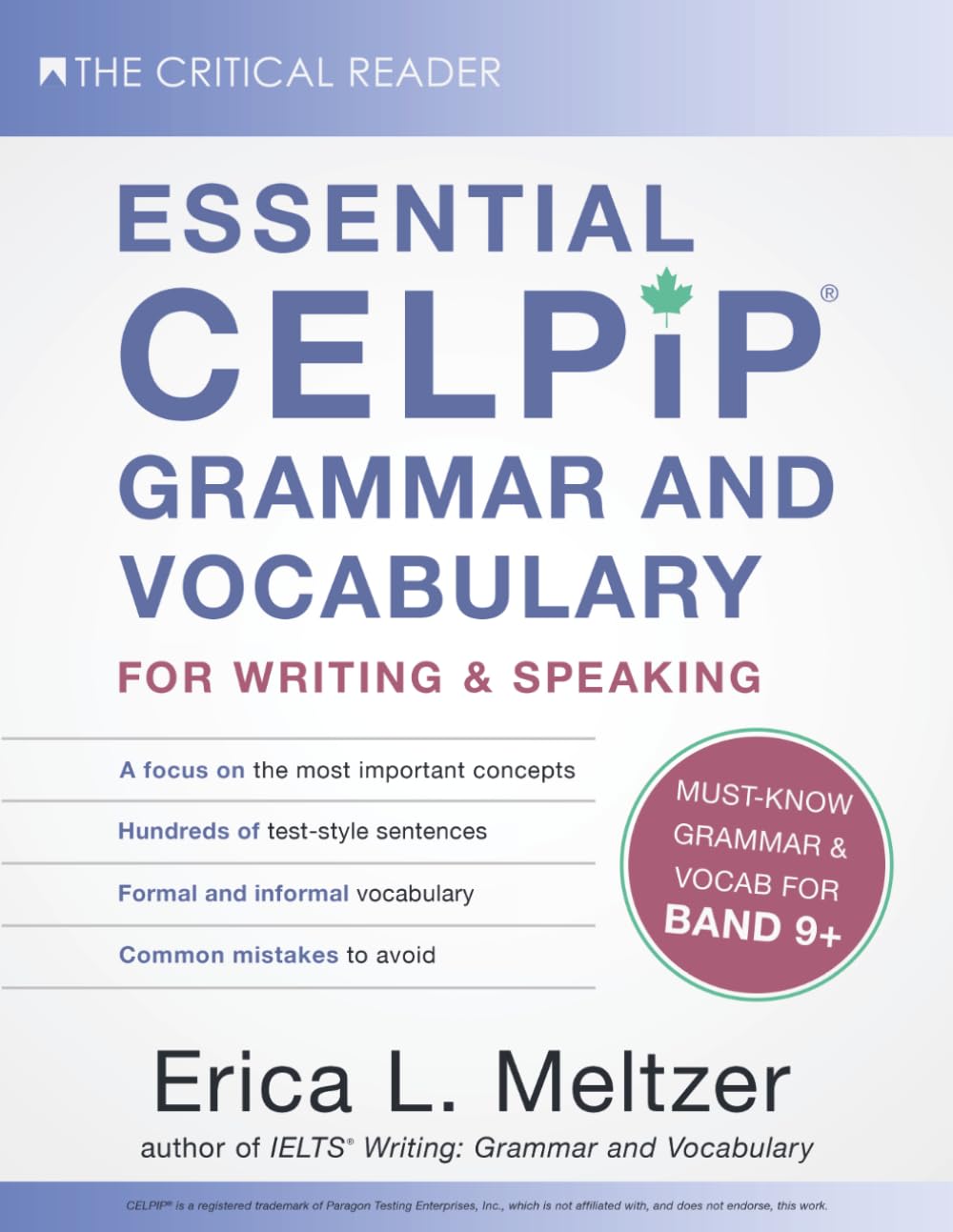 CELPIP® Grammar and Vocabulary: For Writing & Speaking