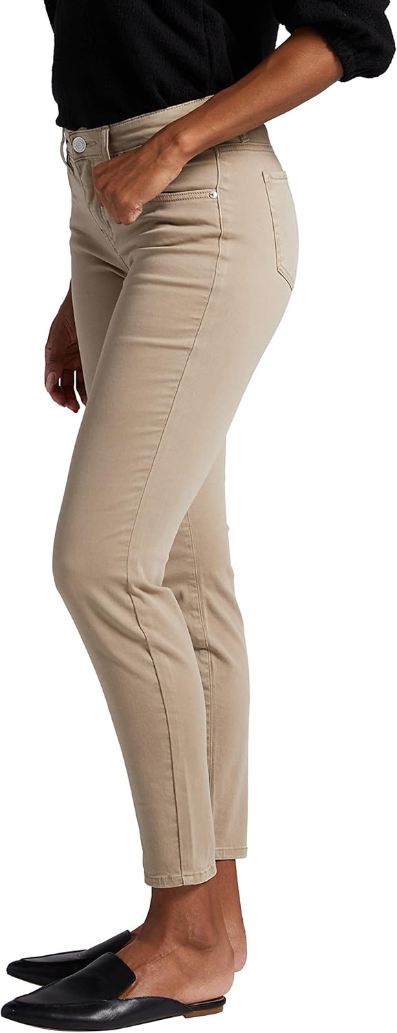 Jag Jeans Womens Cecilia Mid Rise Skinny Jeans & Pants - Legacy - Image 2