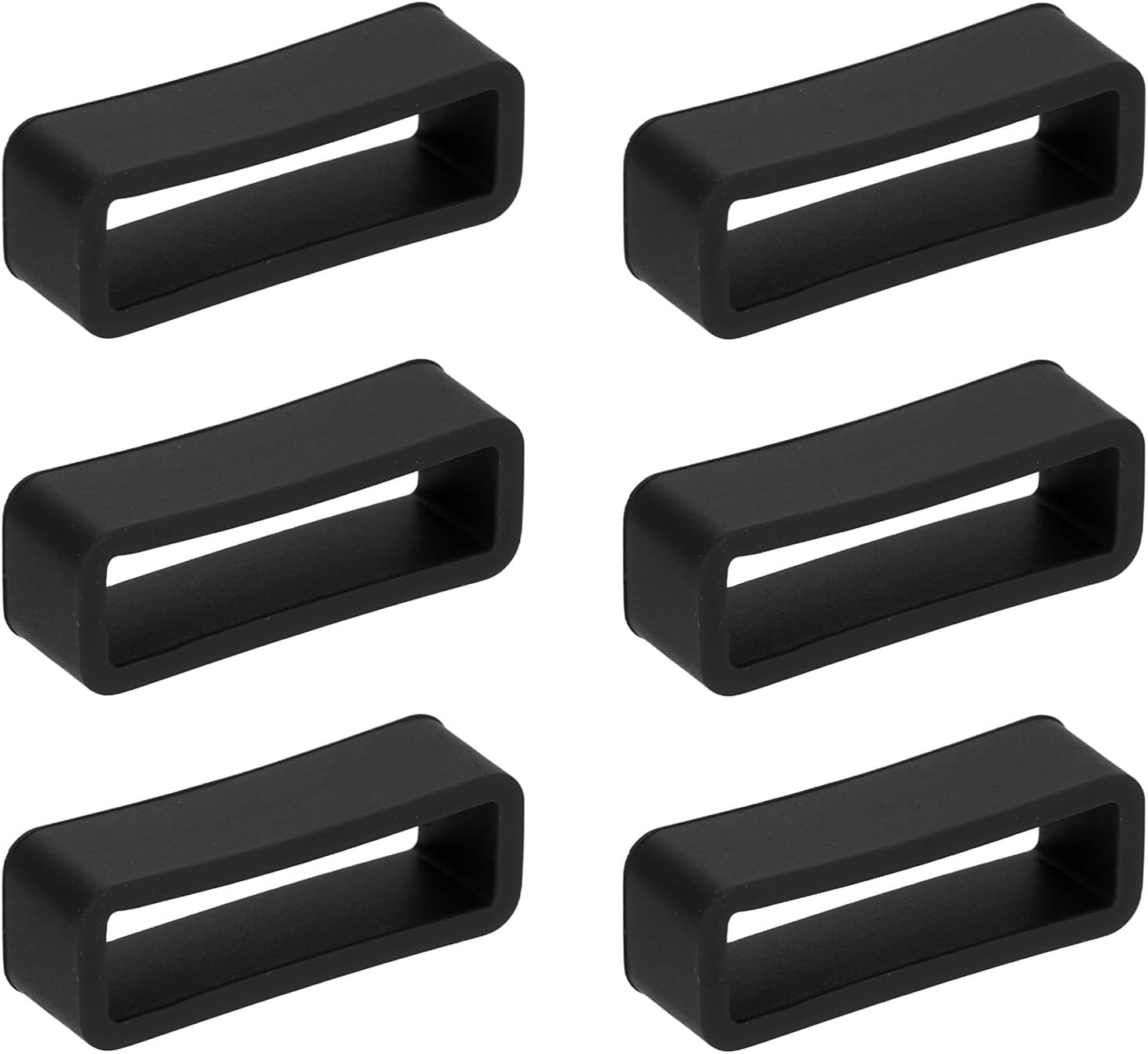 HARFINGTON Watch Band Loops Silicone Watch Strap Holder Retainer