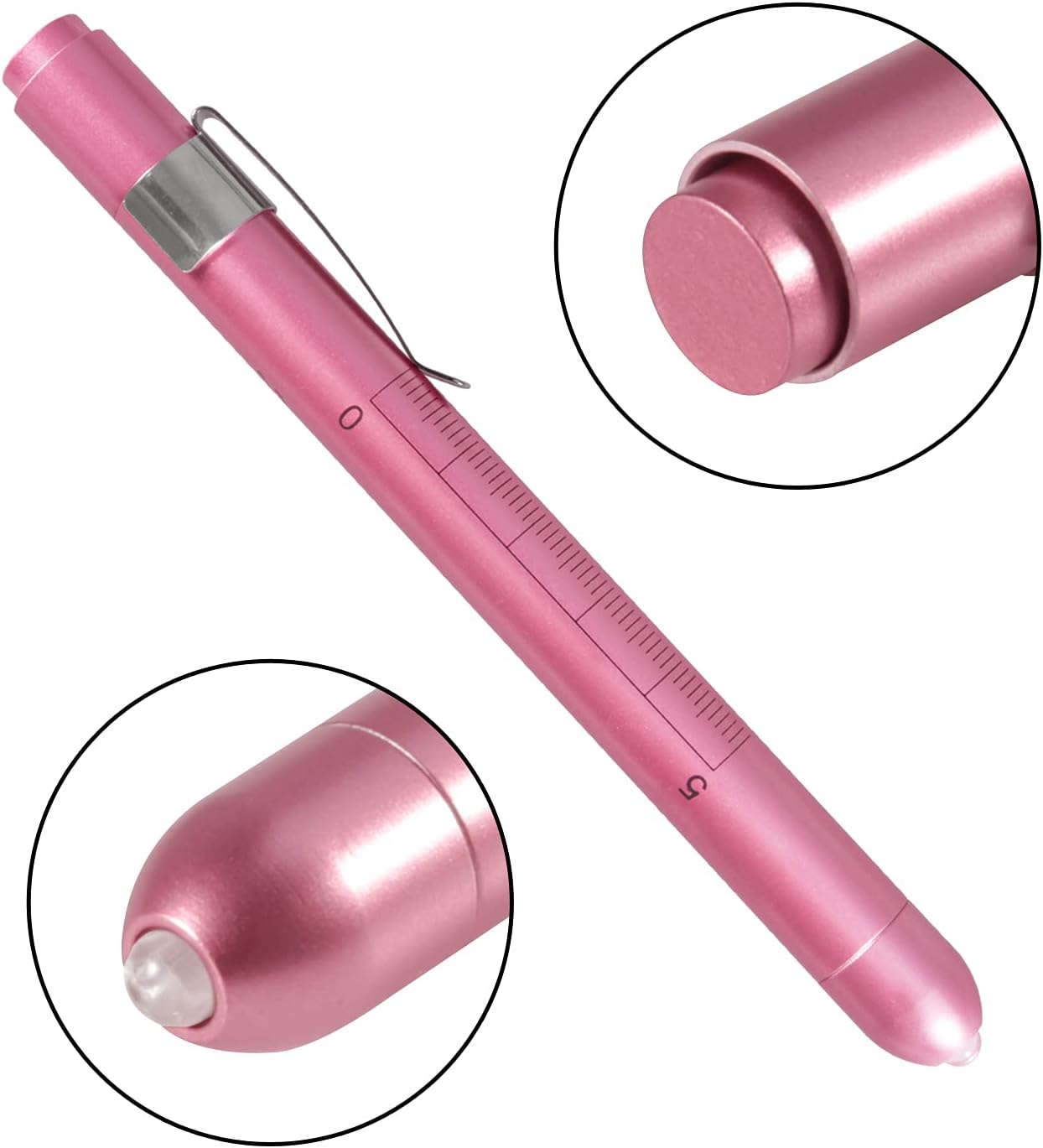 AOICRIE Diagnostic Medical Penlight, Mini Reusable LED Penlight