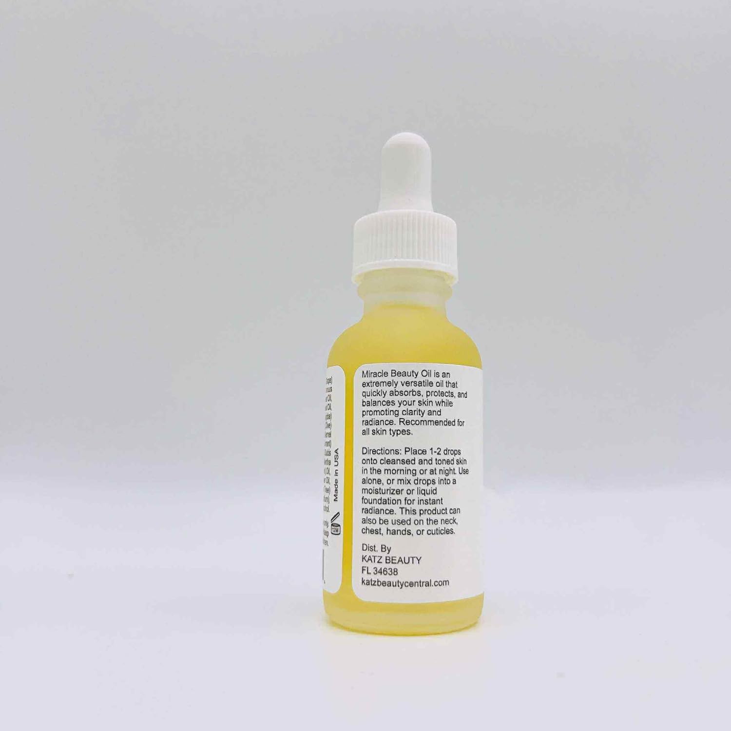 Katz Beauty Miracle Beauty Oil - Hydrating Face Oil with Jojoba, Argan & Marula Oil for Anti-Aging Glow, Non-Comedogenic (Pack of 2)