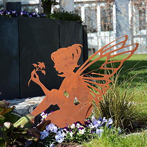 Gartenfigur Elfe Gross