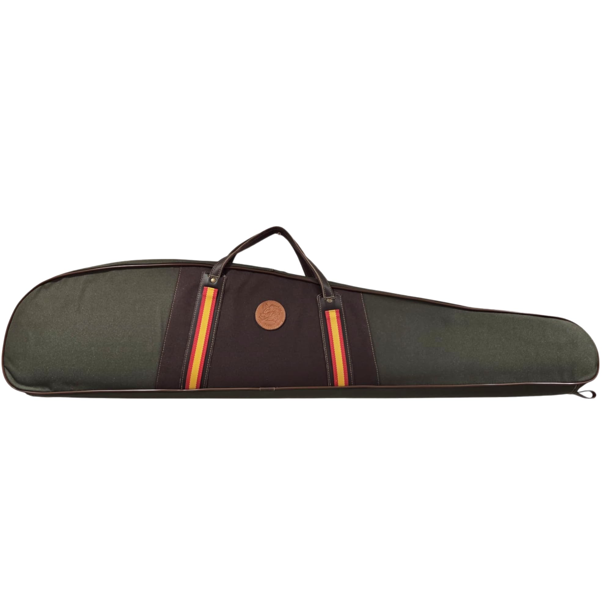 Funda Acolchada para Rifle con Visor, con Detalle DE Bandera DE ESPAÑA