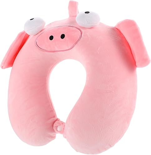 U-Neck Memory Foam Travel Pillow Cervical Pillow U- Shaped Inflatable Airplane Bed for Kids Travel Pillows for Kids Neck Support Kids Neck Pillows