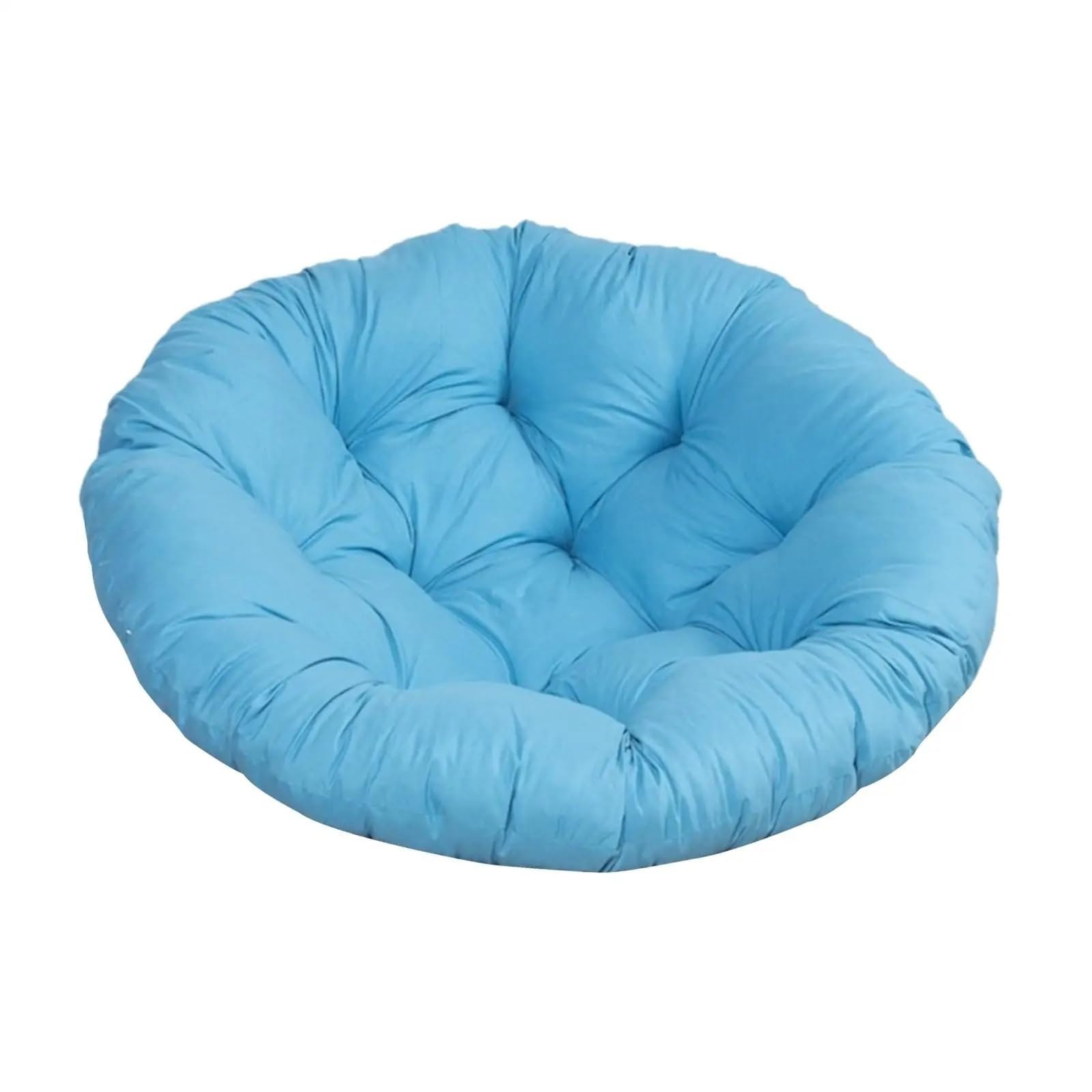 Bflcwstd Sky Blue Egg Chair Cushion Swing Chairs Pad, Outdoor Seat Cushion, Hanging Chair, Rattan For, Office Wicker(Sky Blue)