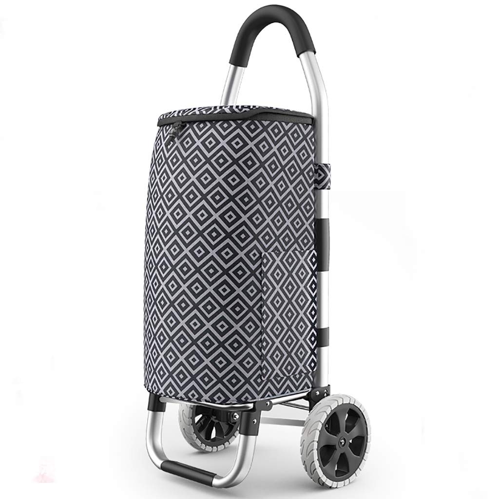 Chariot à main mobile multifonctionnel en aluminium léger et résistant