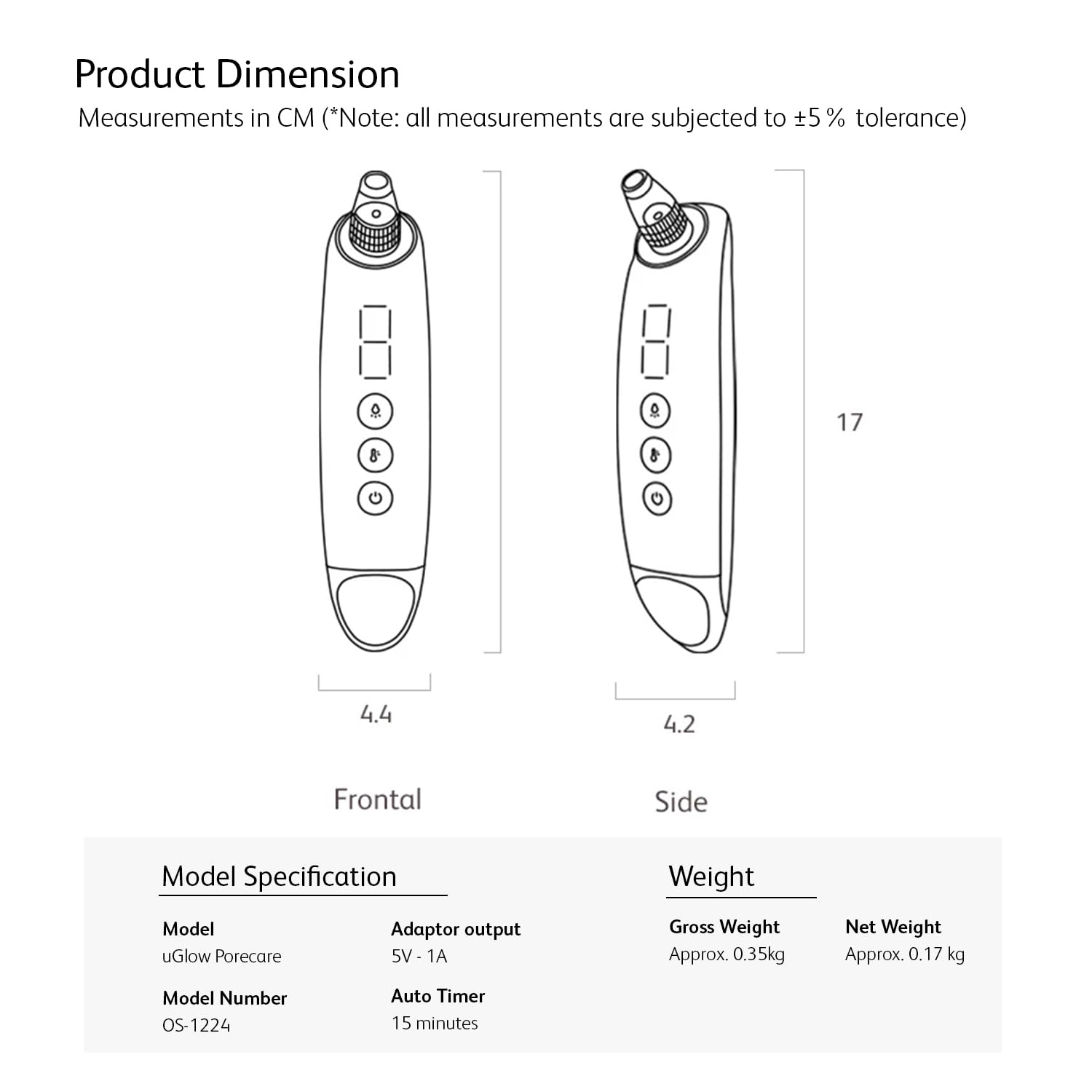 Diagram illustrating the Softskin Vacuum Technology, showing how impurities are drawn from the epidermis and dermis layers of the skin.
