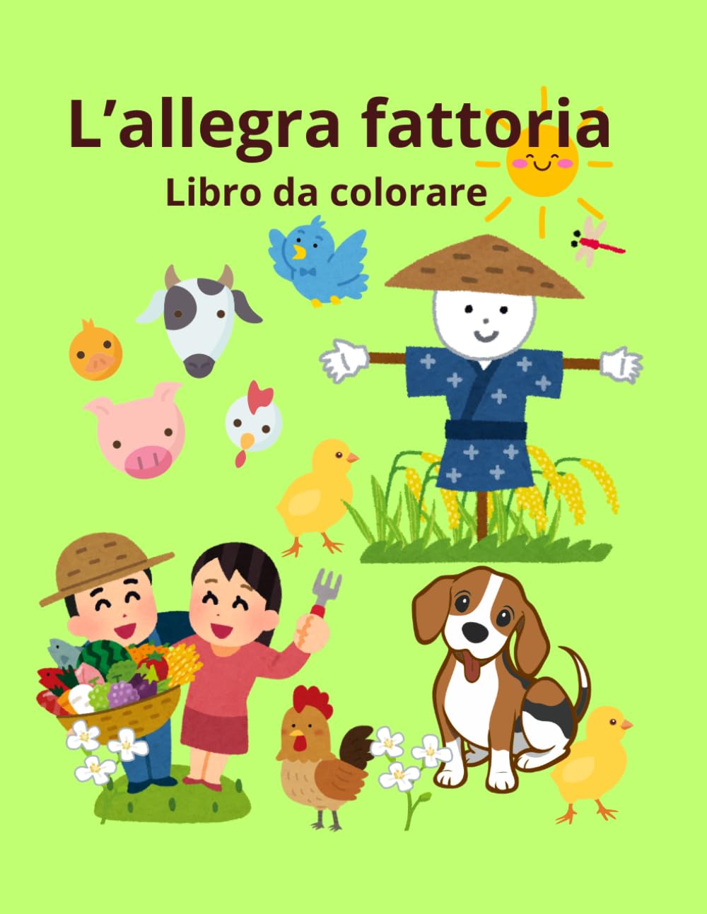 L'allegra fattoria: libro da colorare