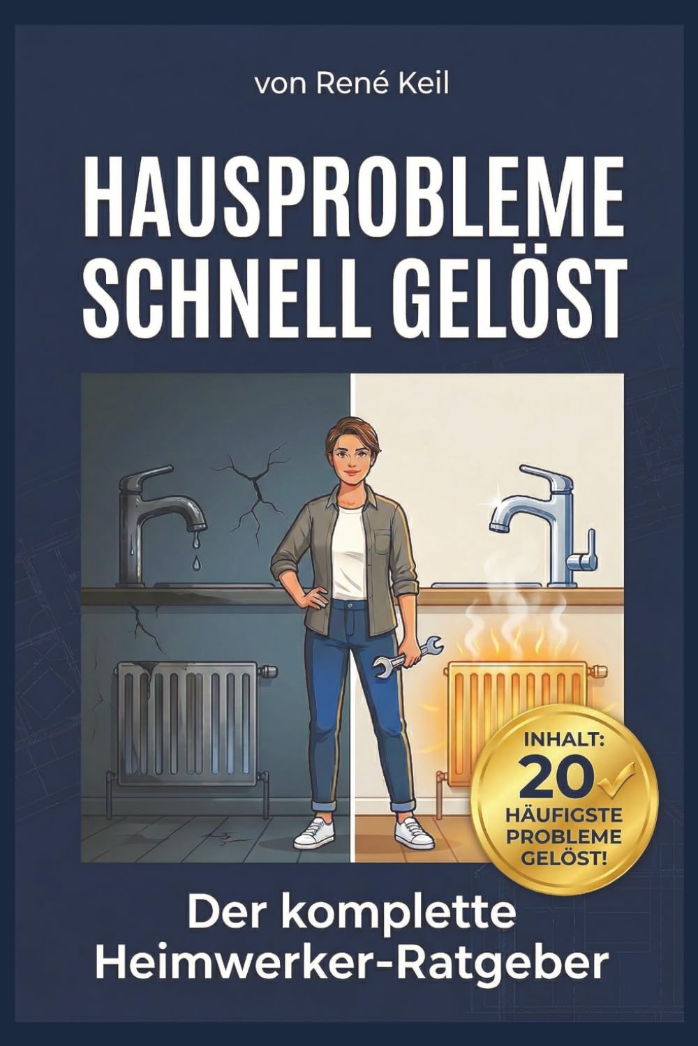 HAUSPROBLEME SCHNELL GELÖST: Der komplette Heimwerker-Ratgeber: 20 Top-Probleme selbst lösen, Handwerkerkosten sparen und dein Haus dauerhaft instand halten – Schritt für Schritt ohne Vorkenntnisse