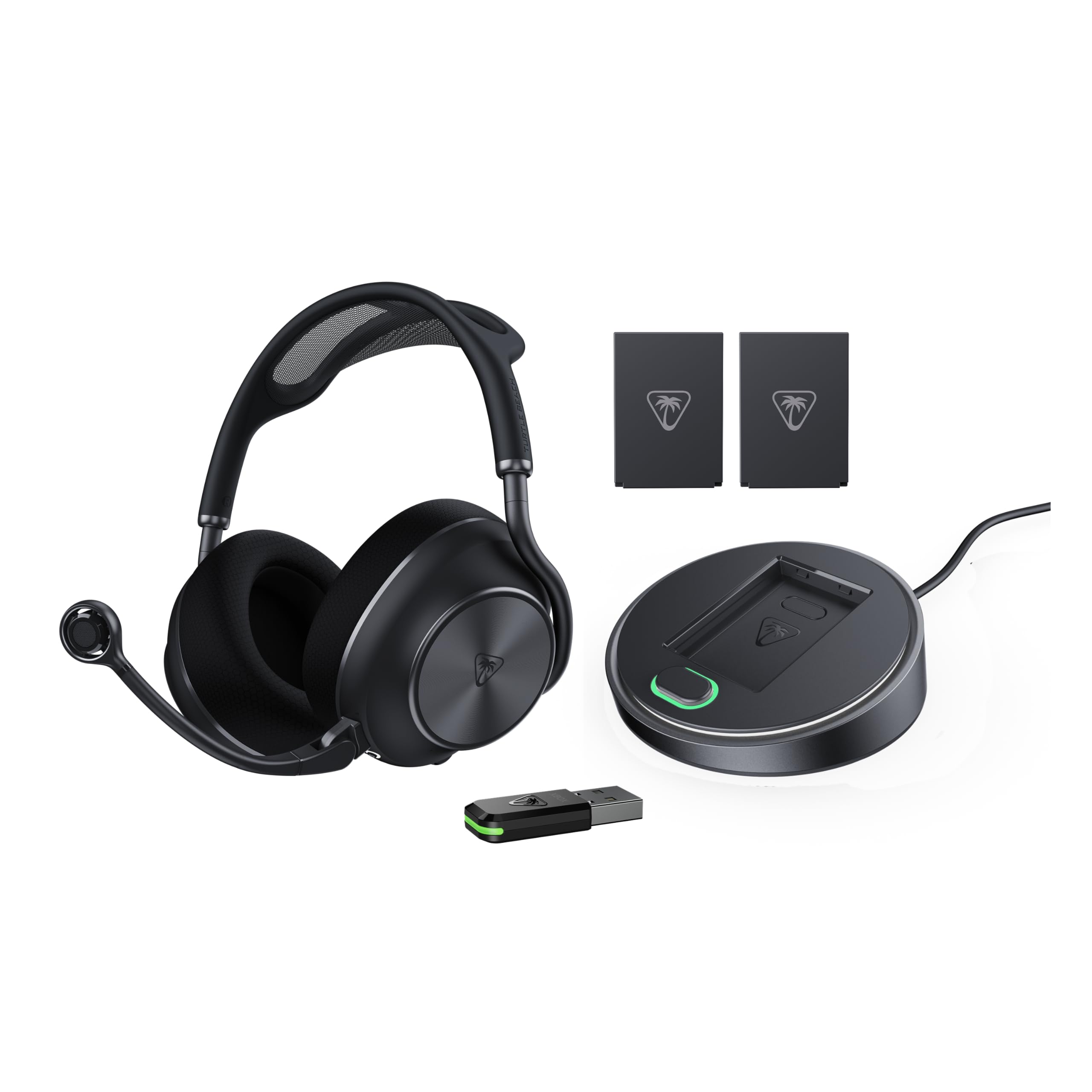 Turtle Beach Stealth Pro II Noir Casque Gaming sans Fil pour Xbox Series X & S, PS5 et PC avec Audio sans Fil Hi-Res certifié, Son Spatial Dolby Atmos, Isolation Acoustique Active et CrossPlay 2.0