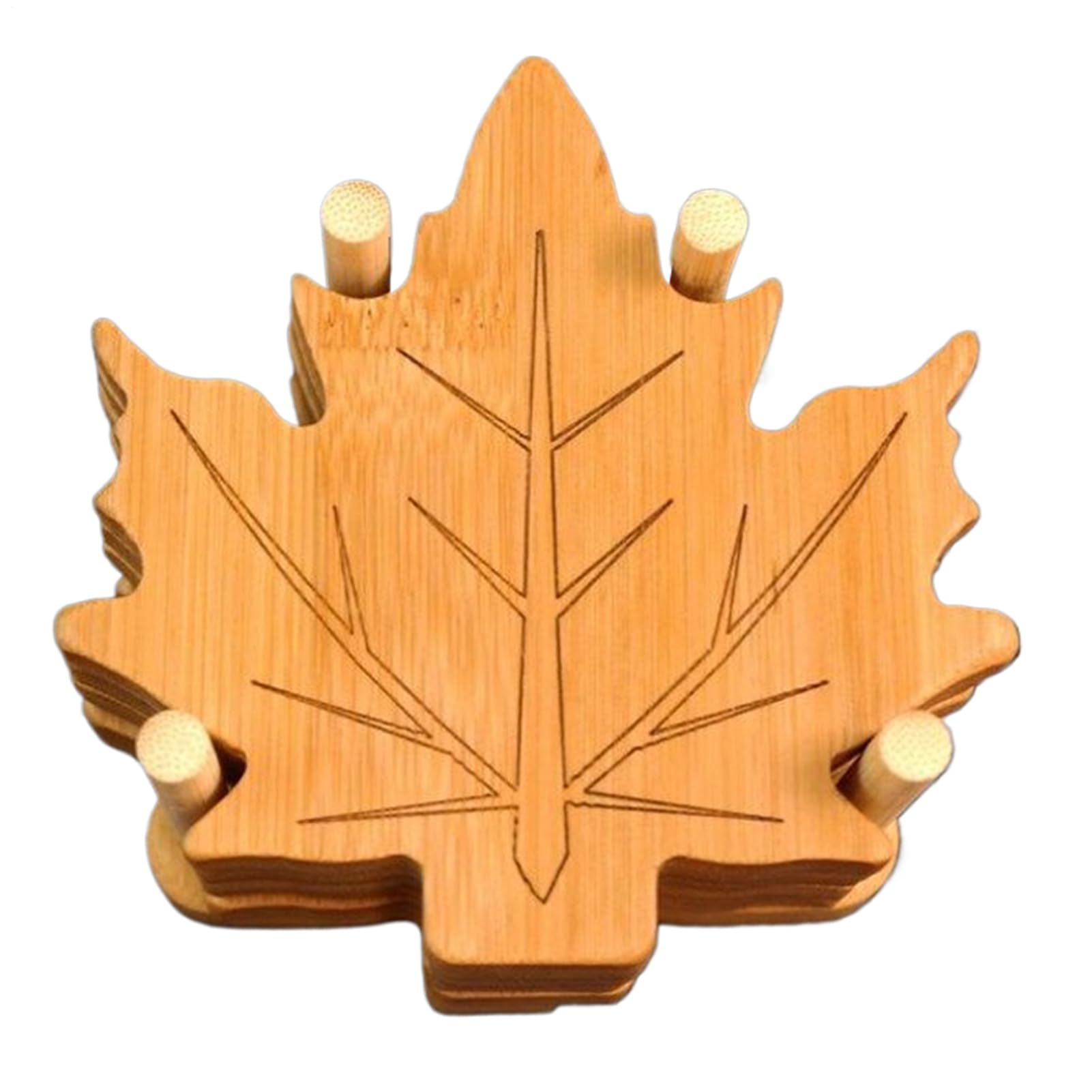 Maniques anti-chaleur et dessous de plat en bois pour théière et assiettes chaudes