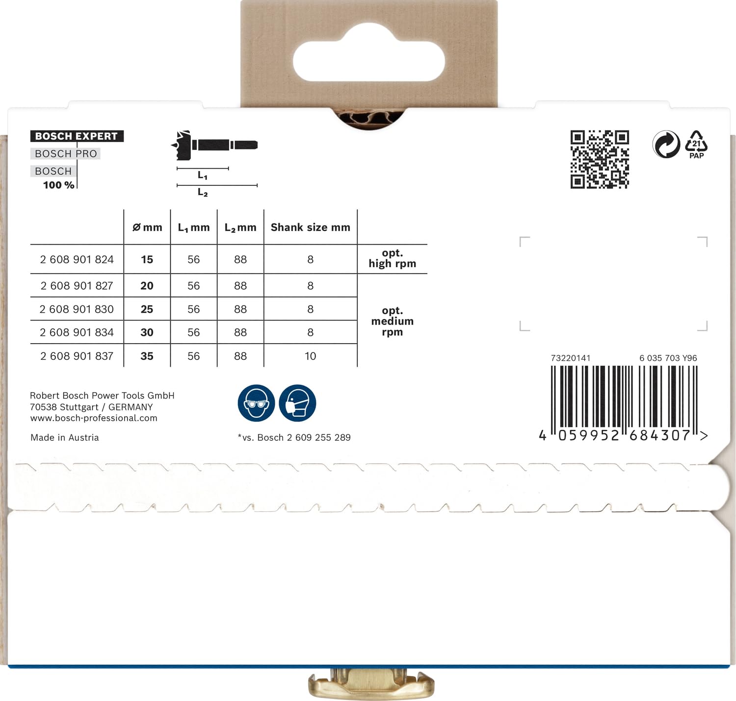 Bosch 5x EXPERT Wood Forstner borenset (voor Zachthout - Vergelijk prijzen