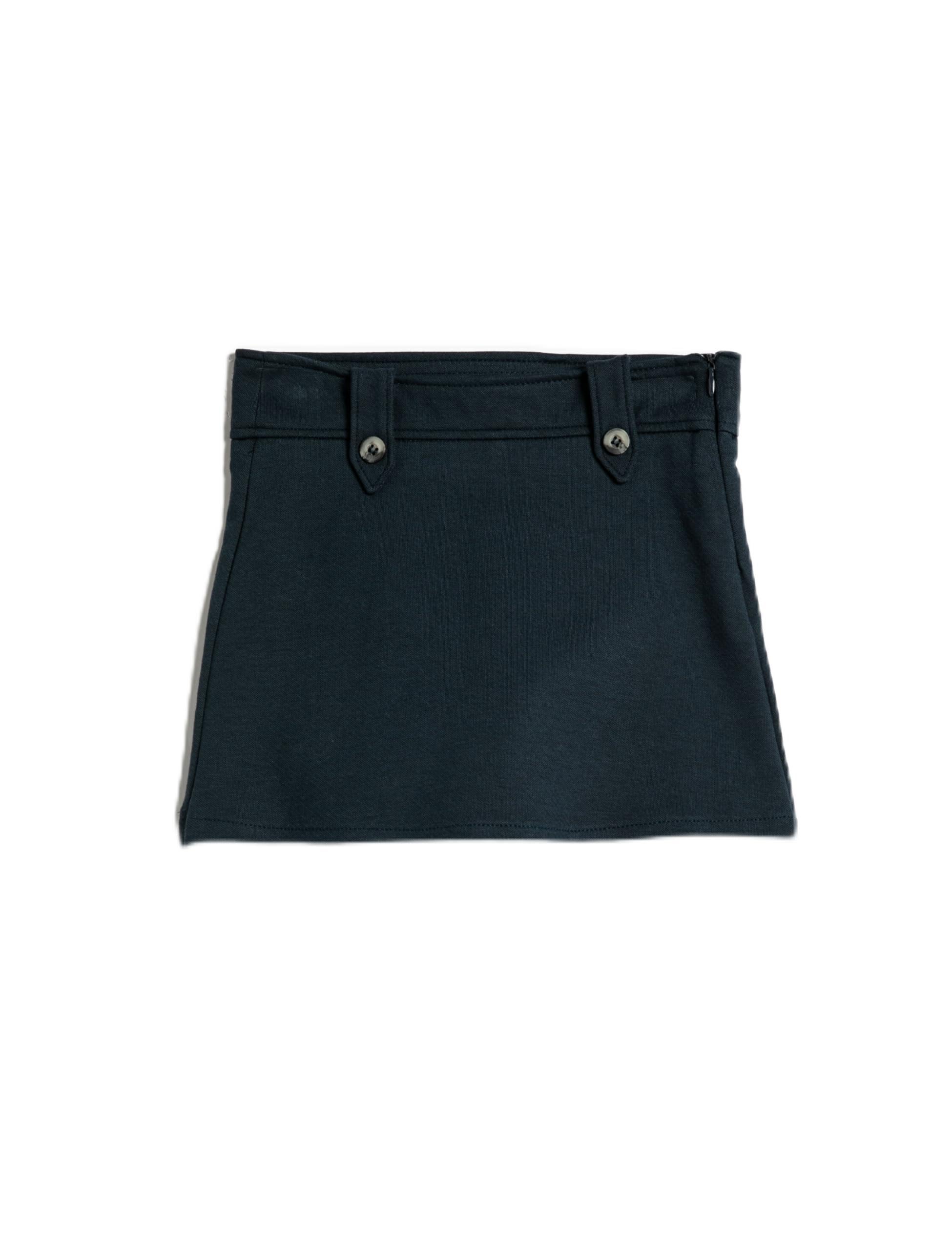 Koton skort bouton jupe short filles marine navy 704 - 4