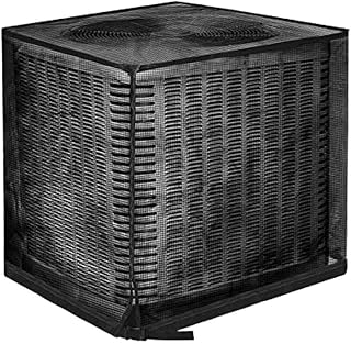 AC Schutzhülle 35x13x26 Zoll Wetterfest Staubdicht Schwarz(B)