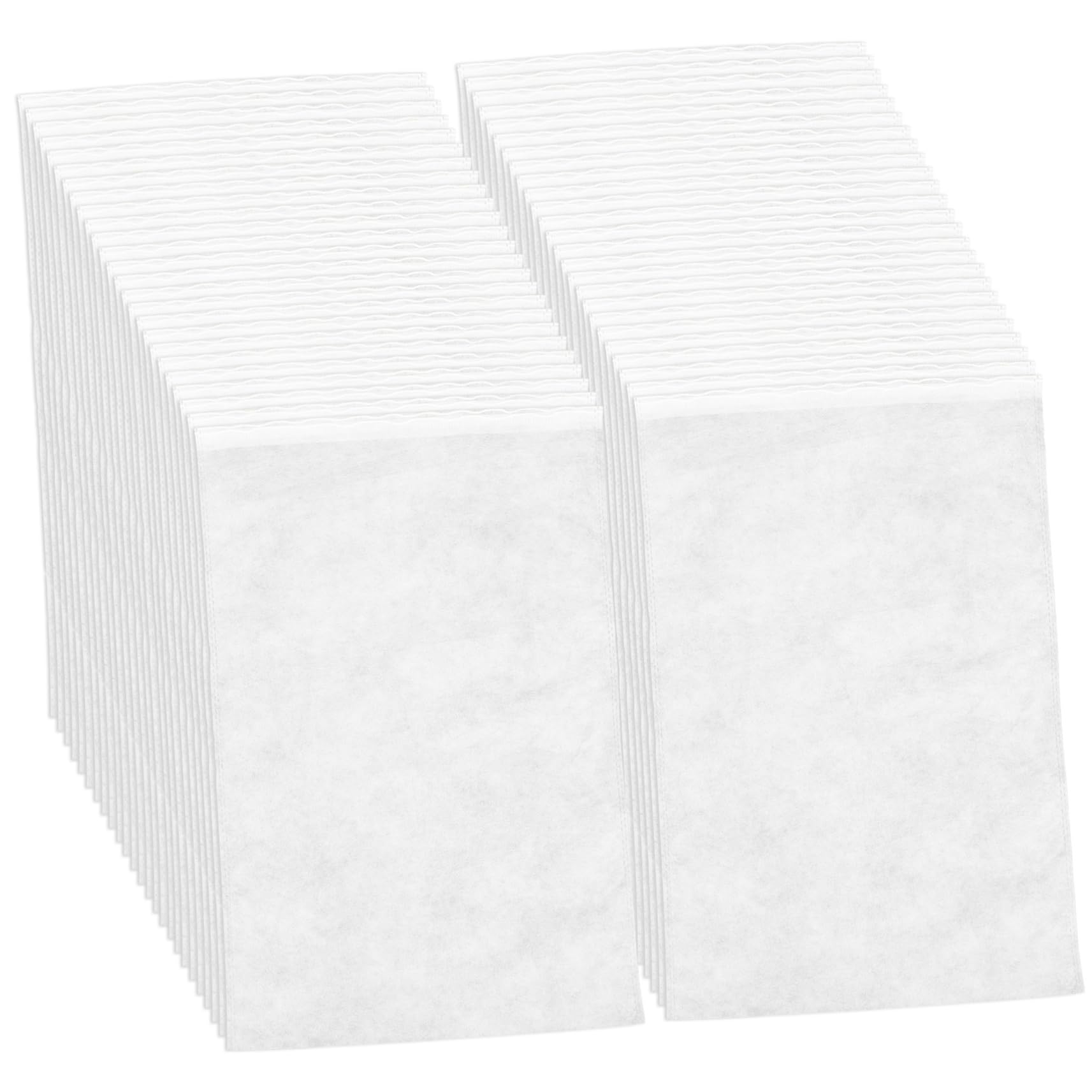 Borsa per Scarpe da Viaggio 50 Pezzi 32x48 Cm Non Tessuto | Bianco, Riutilizzabili e Lavabili, per Danza e Sandali, per Viaggio e Organizzazione Valigia