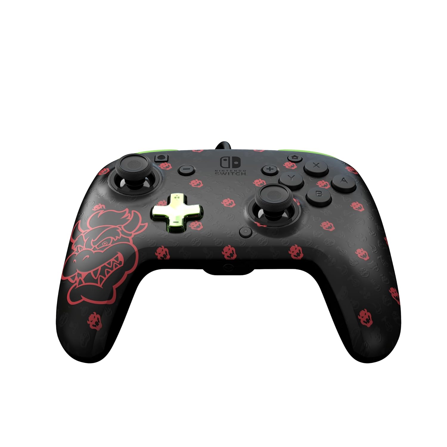 PDP REMATCH GLOW Wired Controller Bowser Nintendo Switch
