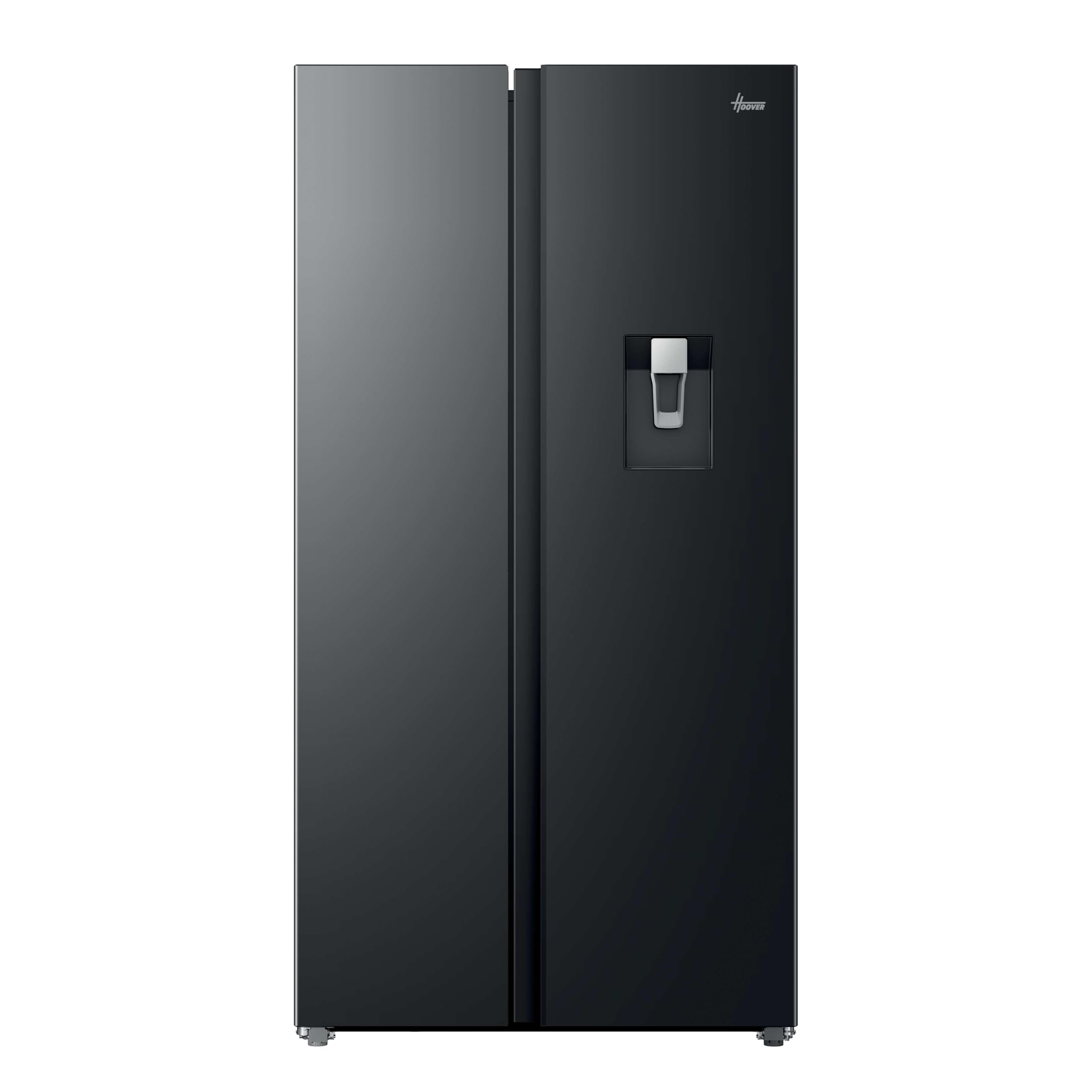 Hoover H-Fridge 500 Maxi Honsq2T918Ewbk Non-Plumbed, Total No Frost American Fridge Freezer, Black, E Rated