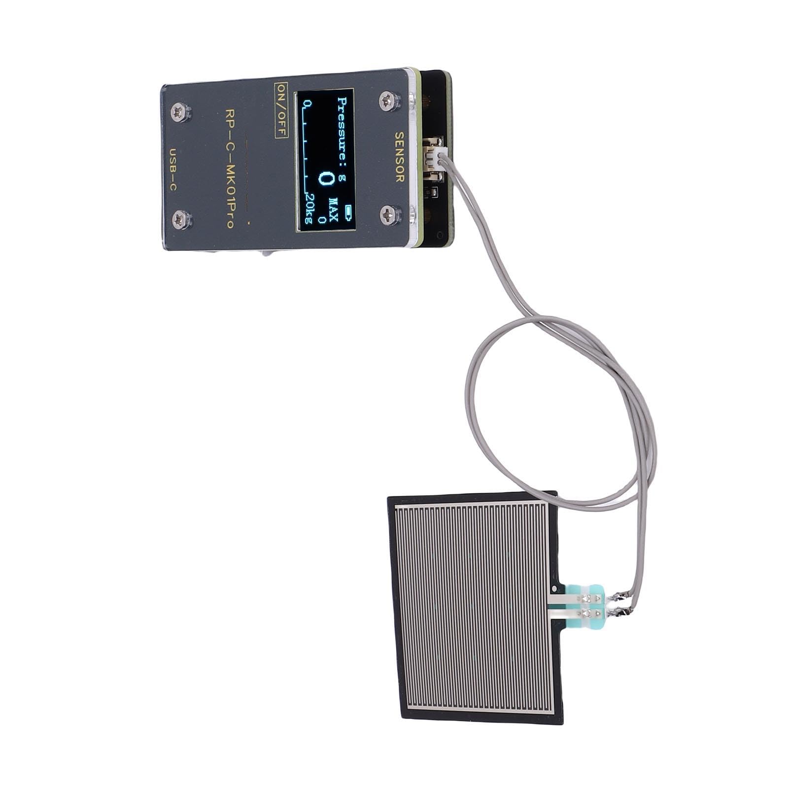 Alomejor Drucksensor Anzeigemodul 20kg Kapazität