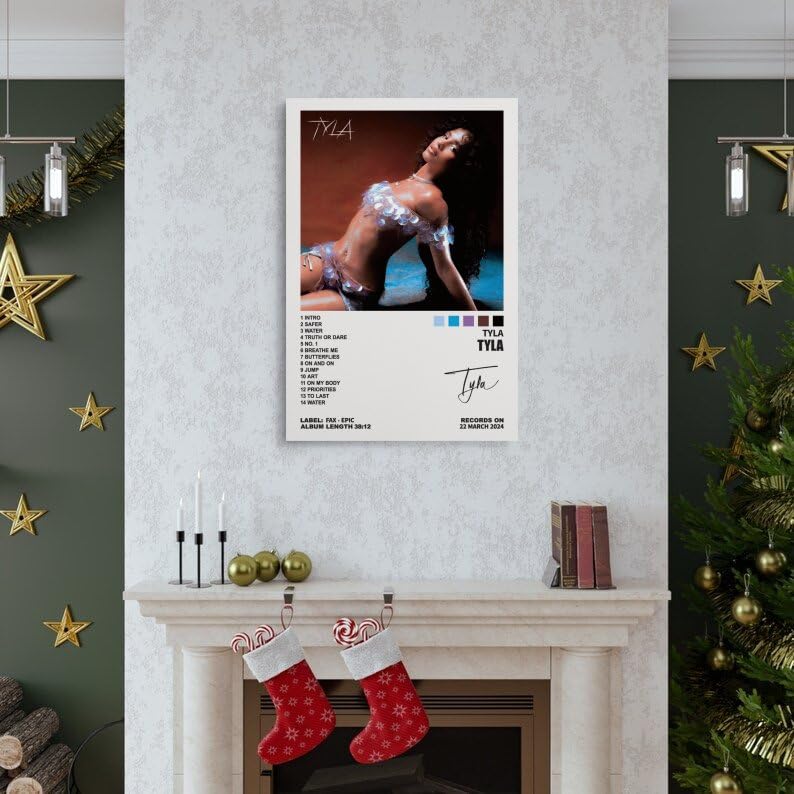 Amazon.com: OYWEHECE Tyla Poster Music Poster Tyla Album Cover
