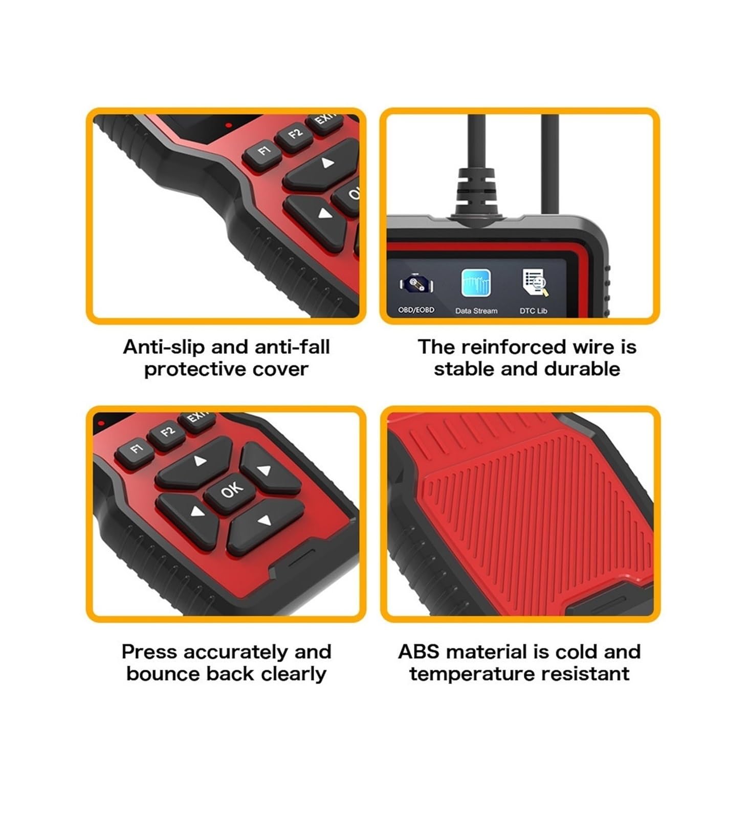 OBD2 Scanner Live Data V519 Mechanic Diagnostic Code Reader Tool Czytnik kodów usterek Czytnik samochodowy