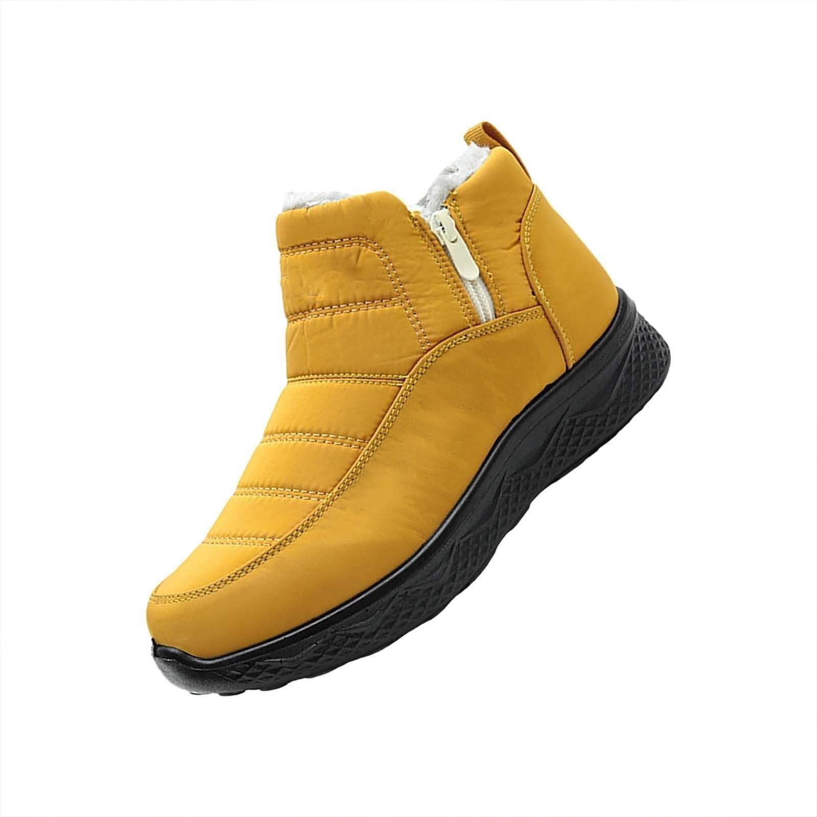 Botas descalzas térmicas e impermeables con cremallera lateral para invierno 5