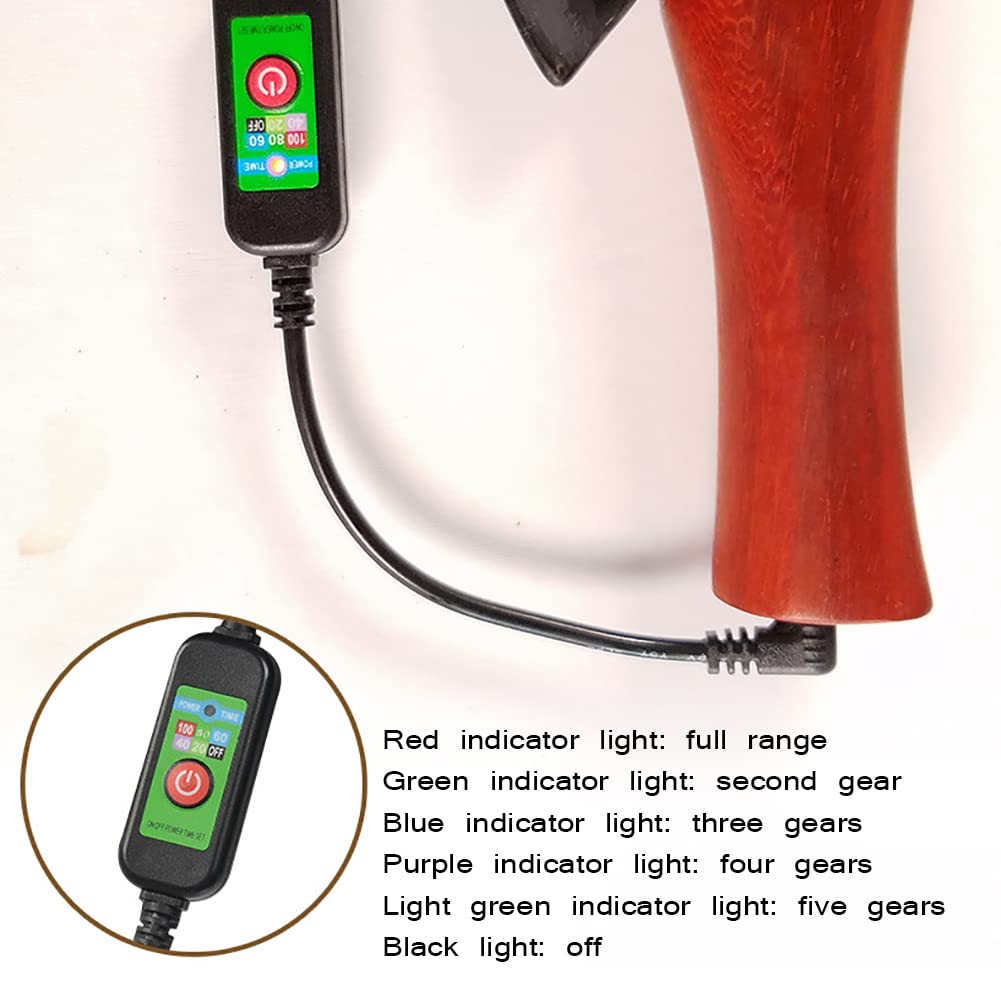 Elektryczny masażer gorącymi kamieniami, dostępny masażer Gua Sha do całego ciała, regulowana temperatura, do masażu Home SPA Leczenie relaksacyjne Ulga w bólu, stany zapalne i obrzęki