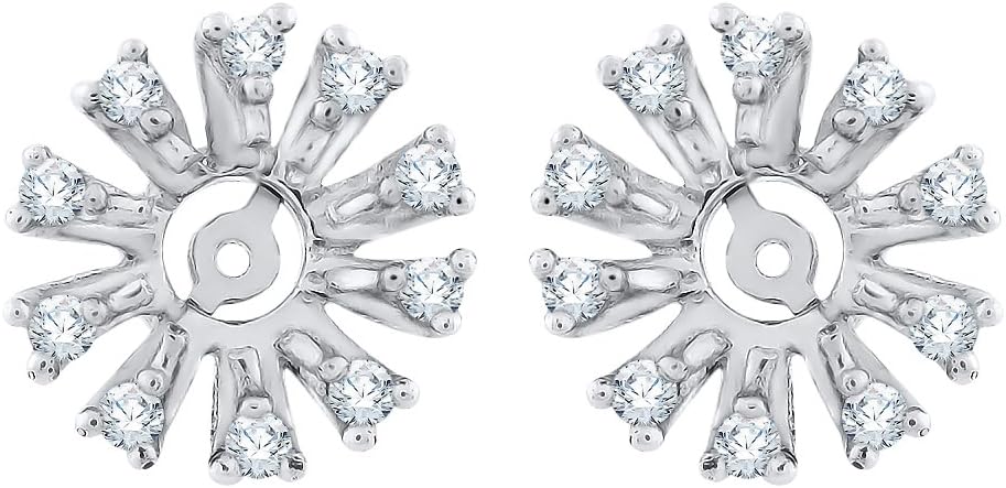 KATARINA Diamond Earring Jackets in 14K Gold (1/5 cttw, G-H, I1)