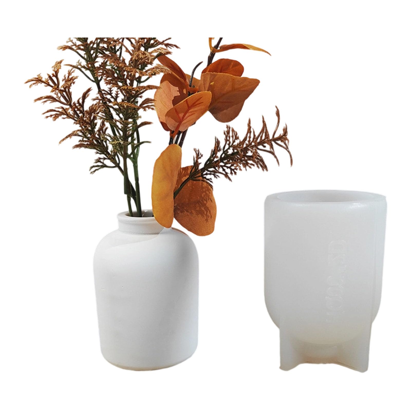 Xjdzineq Creative Elastomer Cast Set Plan Unique Render Vases Waxlights Craft Undertakings Studio Use Multiple Shape Render Vase Molds
