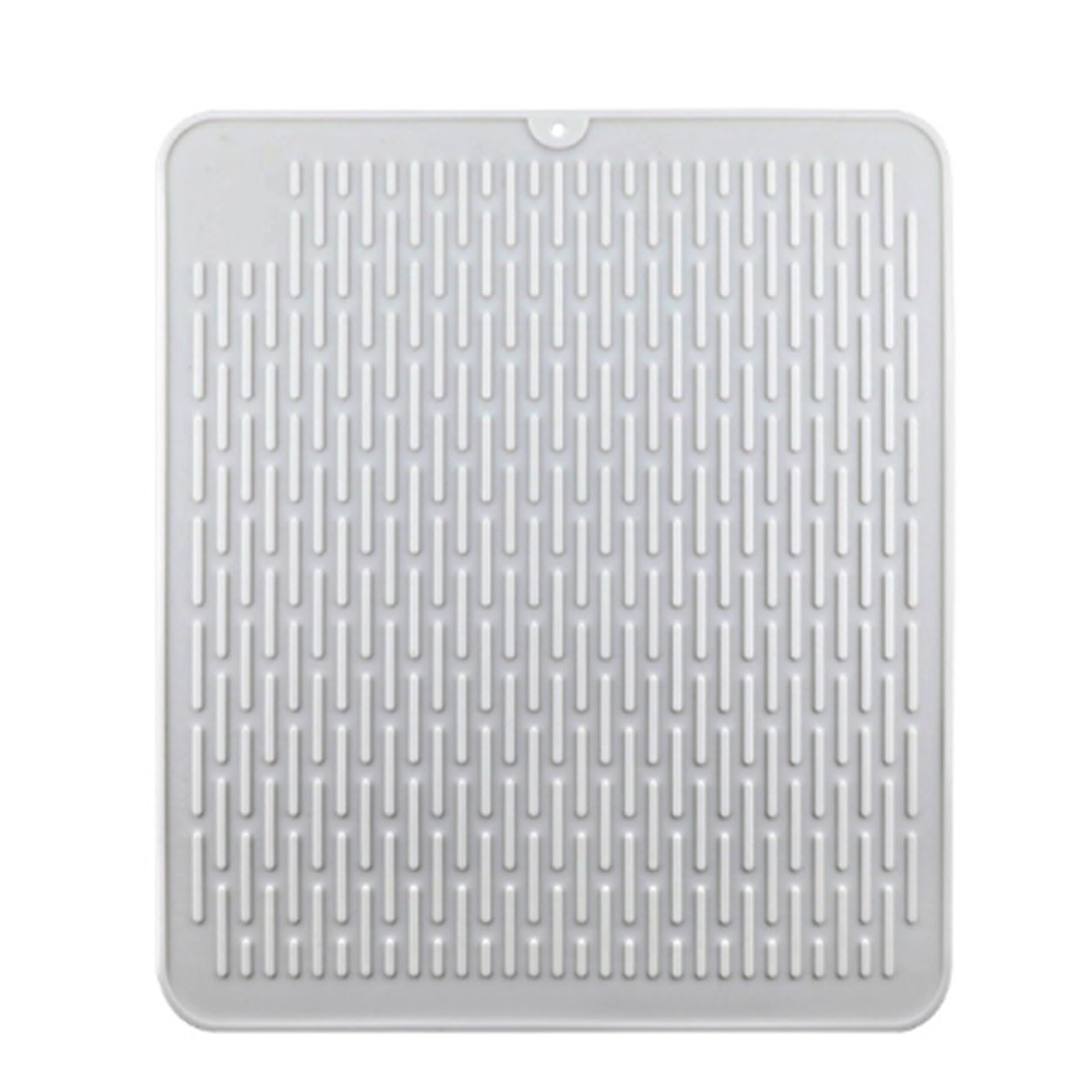 Buxuaaaa Silicone Kitchen Mat Sturdy Silicone Draining Mat for Keep Kitchen Counter Clean and Organized Multipurpose Drying