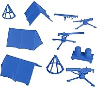 Vista 1 de BMC Classic - Juego de accesorios de plástico para hombre, 10 unidades de campamento militar, fabricado en EE. UU