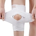 Galvaran Knee Brace with Side Stabilizers for Meniscal Tear Knee Pain ACL MCL Arthritis Injuries Recovery, Breathable Adjustable Knee Support for Men and Women