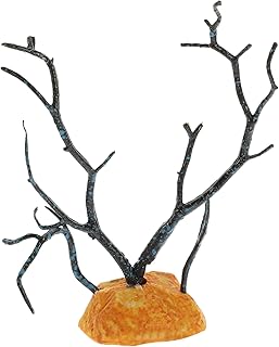 WOONEKY Acessórios De Tanque De Dragão Barbudo Planta De Aranha De Réptil De Terrário Decoração De Planta Falsa Plantas De Paisagem De Terrário Acessórios De Réptil Para Habitat Acrílico